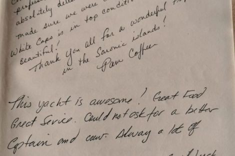 Review img # 27 of the yacht WHITE CAPS